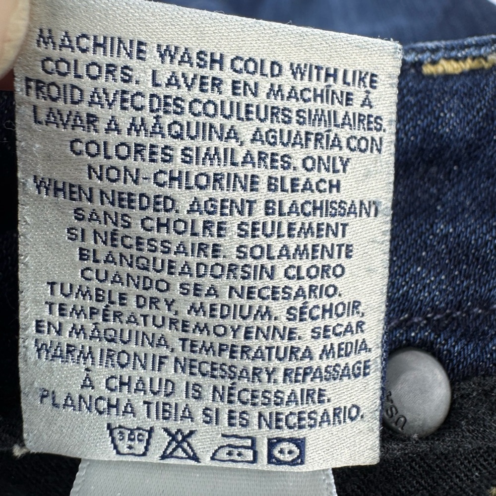 Hudson Jeans Straight Leg Denim in Dark Blue - Picture 9 of 10